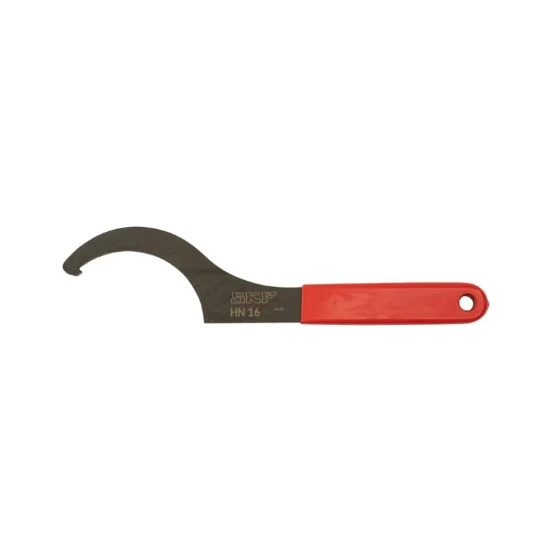 SKF 105 mm Hook Spanner Carbon Steel Black Phosphate Finish 284mm Length HN 16