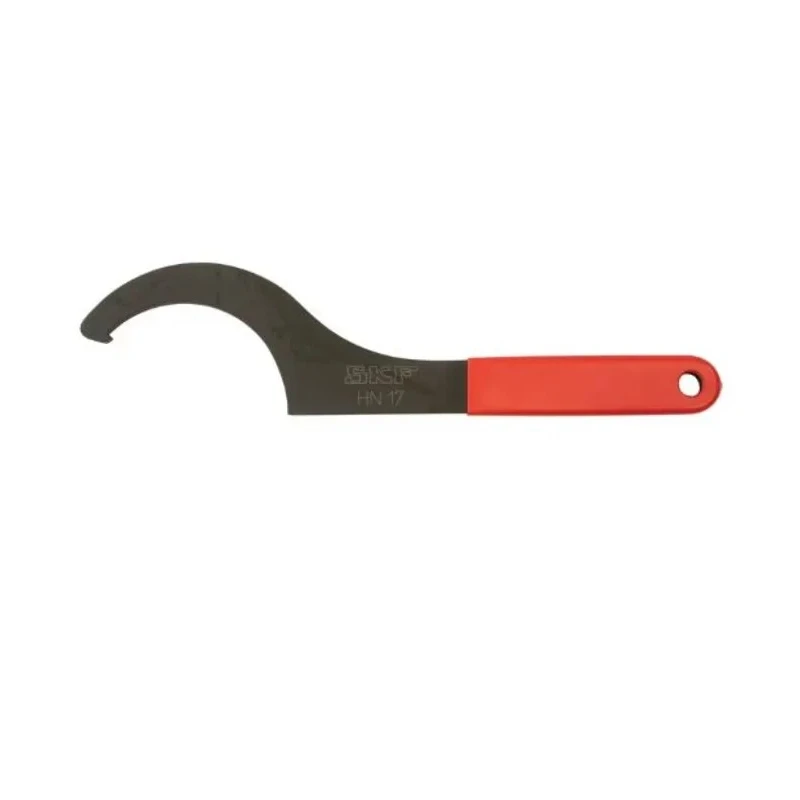SKF Industrial Hook Spanner Phosphated Coated Medium Carbon Steel 110-115 mm Jaw Capacity HN 17