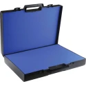 RS PRO Plastic Transit Case Polypropylene Material Smooth Finish Black 435 mm 90 mm 308 mm 519-144