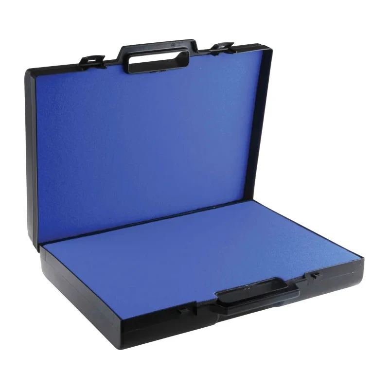 RS PRO Plastic Transit Case Polypropylene Material Smooth Finish Black 435 mm 90 mm 308 mm 519-144