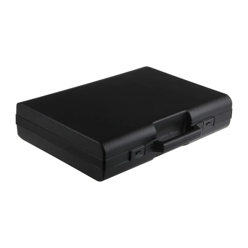 RS PRO Plastic Transit Case Polypropylene Material Smooth Finish Black 435 mm 90 mm 308 mm 519-144