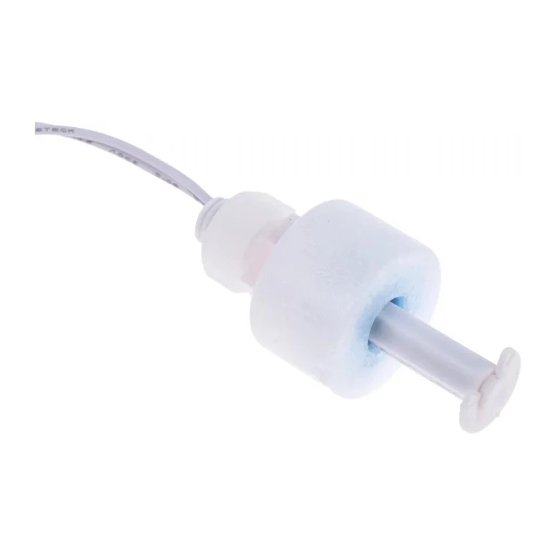 RS PRO Vertical Silicone Float Switch, 300 mm Cable, Direct Load, 140 V AC Max, 200 V DC Max, 1.2 A, Polypropylene 519-236