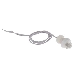 RS Pro Vertical Silicone Float Switch Polypropylene Housing 300 mm Cable Direct Load 130V AC Max 180V DC Max 519-248