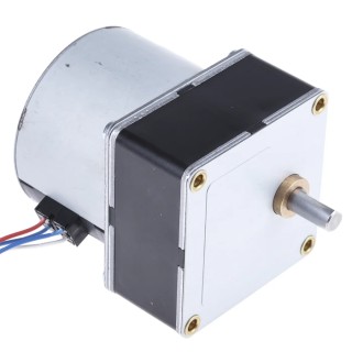 Crouzet Reversible AC Geared Motor 7.2 W, 230V, 240V, Steel Shaft, Ball Bearing, Model 80547020