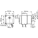 Crouzet 80 547 Reversible Synchronous AC Geared Motor, 7.2 W, 230-240 V, 2 RPM, 5 Nm Torque 80547019