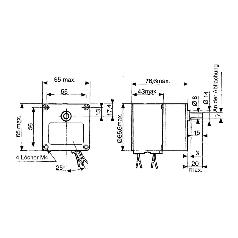Crouzet 80 547 Reversible Synchronous AC Geared Motor, 7.2 W, 230-240 V, 2 RPM, 5 Nm Torque 80547019