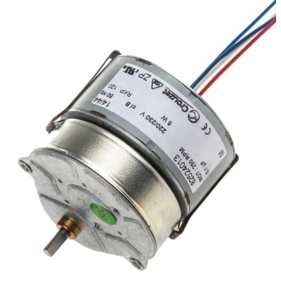 Crouzet 3.5 W Reversible Synchronous AC Geared Motor 230 V, 240 V Panel Mounting 82524013