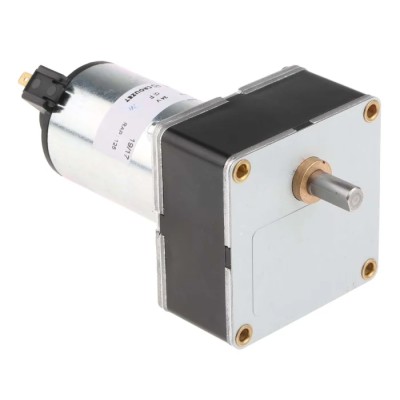 Crouzet Brushed Geared DC Motor, 15.6 W, 24V DC, 5 Nm, 21 rpm, 8 mm Shaft Diameter 80807001