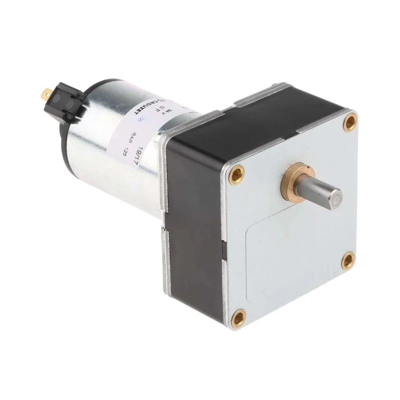 Crouzet Brushed Geared DC Motor, 15.6 W, 24V DC, 5 Nm, 21 rpm, 8 mm Shaft Diameter 80807001