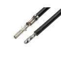 Molex Micro-Fit 3.0 Crimp Crimp Wire Unterminated 225 mm Black 214761-1223