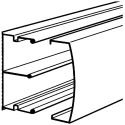 Planet-Wattohm Cable Trunking Keva White Mini Trunking W32mm x D15mm x L2.1m France 