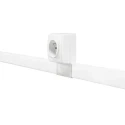 Planet-Wattohm Keva White Mini Cable Trunking W32mm x D12mm x L2.1m Polyvinyl Chloride W32mm