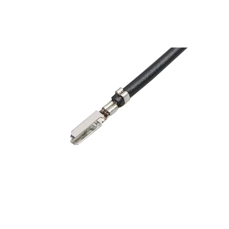 Molex Male Crimp Wire CLIK-Mate, 300 mm Length, Black Jacket, 0.25mm² Wire Size, Series 215710 215710-1124