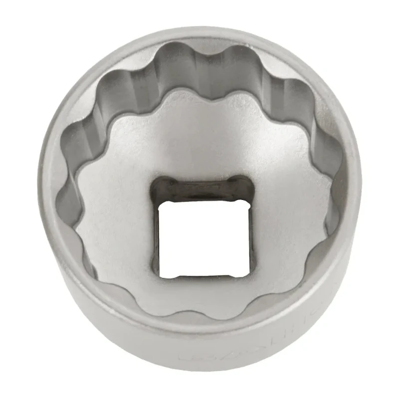 Bahco 1/2 in Drive 36 mm 12 Point Square Socket, Nickel Chrome Plated Alloy Steel, 57mm Overall Length 7800DM-36