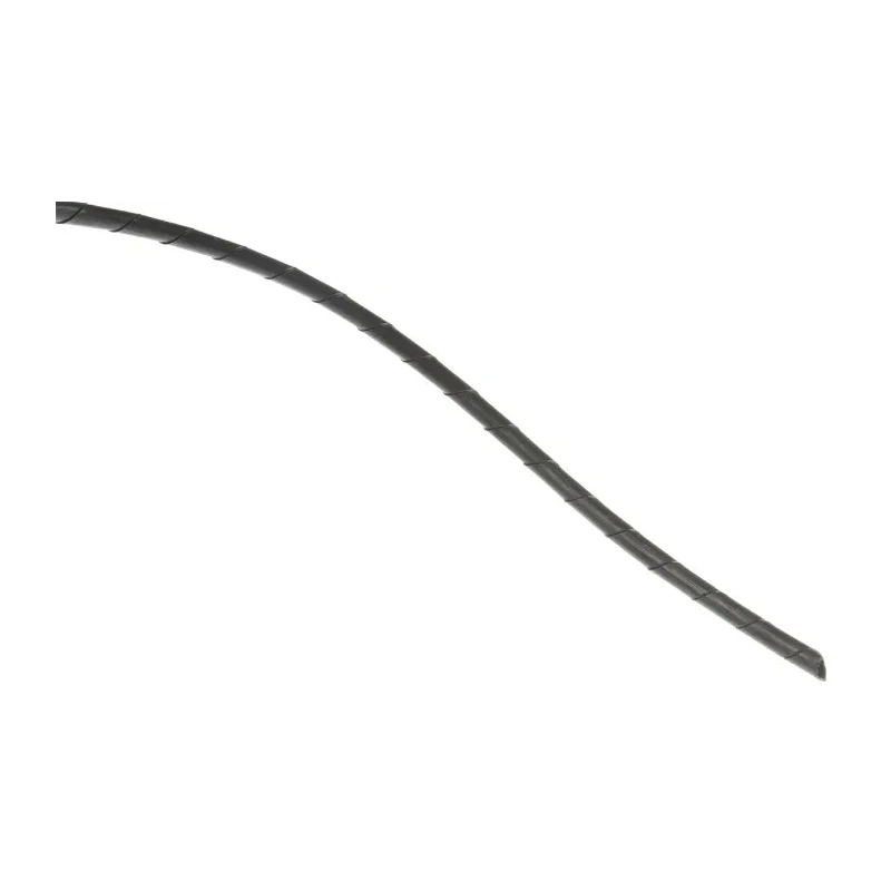 HellermannTyton Spiral Cable Wrap Black Polyamide 6 1.5 mm Diameter 8 mm Max Bundle Diameter 161-44000 SBPAV01.5-PA6V0-BK