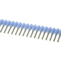Weidmüller Insulated Crimp Bootlace Ferrule, 8 mm Pin Length, 1.2 mm Pin Diameter, Blue, Copper Terminal, German 9004310000