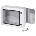 Fibox ARCA 507030W Series Polycarbonate Wall Box with IP65 Transparent Door, 500 mm x 700 mm x 300 mm ARCA 507030W