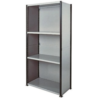 RS PRO Steel Grey Clad Starter Bay Storage Racking 2.1 m Height x 500 mm Width x 500 mm Depth 519-425