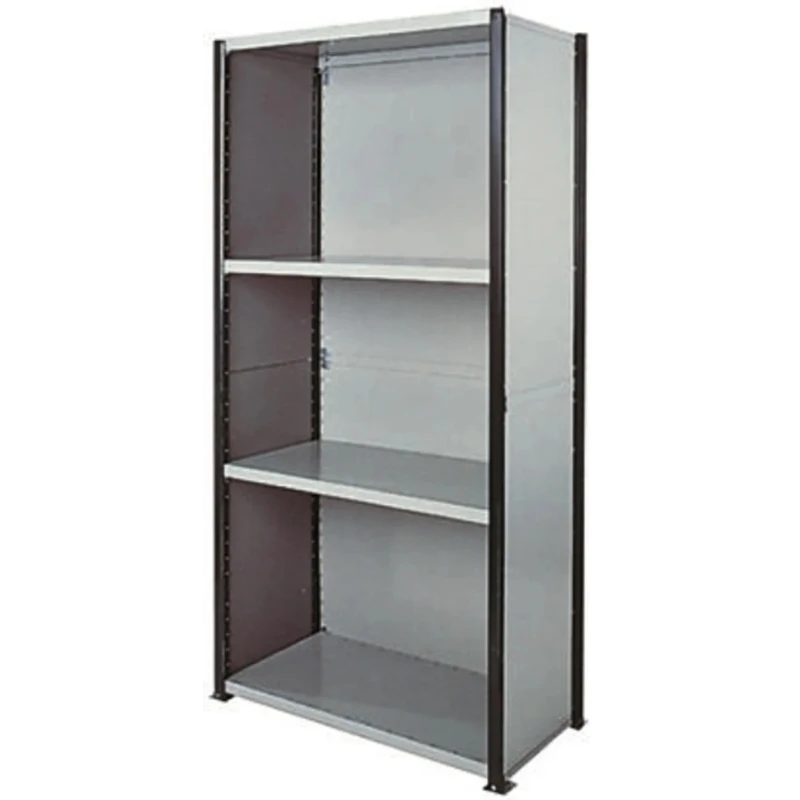 RS PRO Steel Grey Clad Starter Bay Storage Racking 2.1 m Height x 500 mm Width x 500 mm Depth 519-425