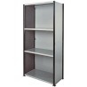 RS PRO Steel Grey Clad Starter Bay Storage Racking 2.1 m Height x 500 mm Width x 500 mm Depth 519-425