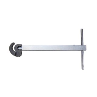 Bahco High-quality Telescopic Basin Nut Wrench with Reversible Jaw Chrome-Vanadium Steel Head Capacity 10 mm - 32 mm 363-32