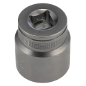 Bahco 1/2 in Drive 27 mm 12 Point Square Socket, Polished Alloy Steel, 44mm Overall Length 7800DM-27