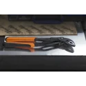 Bahco Water Pump Plier Dual Component Handle Steel 250mm Overall Length 40mm Jaw Phosphate Finish 7224
