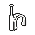 Legrand Grey Cable Clamp Nail Fixing 7 mm Maximum Bundle Diameter 0 315 76