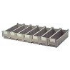 RS PRO Drawer Unit 7 High Impact Plastic Grey 138 mm x 138 mm x 431 mm 519-582