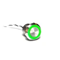 Bulgin Capacitive Switch Momentary NO Illuminated Red Green On-Off IP68 Stainless Steel MC22MOSGR