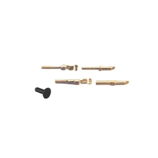 Bulgin Female Solder Circular Connector Contact Gold Plating Copper Alloy 5A 380V SA3149/1