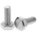 RS PRO Stainless Steel Hex Bolt M4 x 10 mm Plain Finish DIN 933 520-009