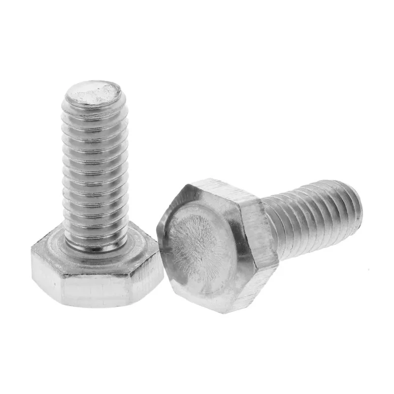 RS PRO Stainless Steel Hex Bolt M4 x 10 mm Plain Finish DIN 933 520-009