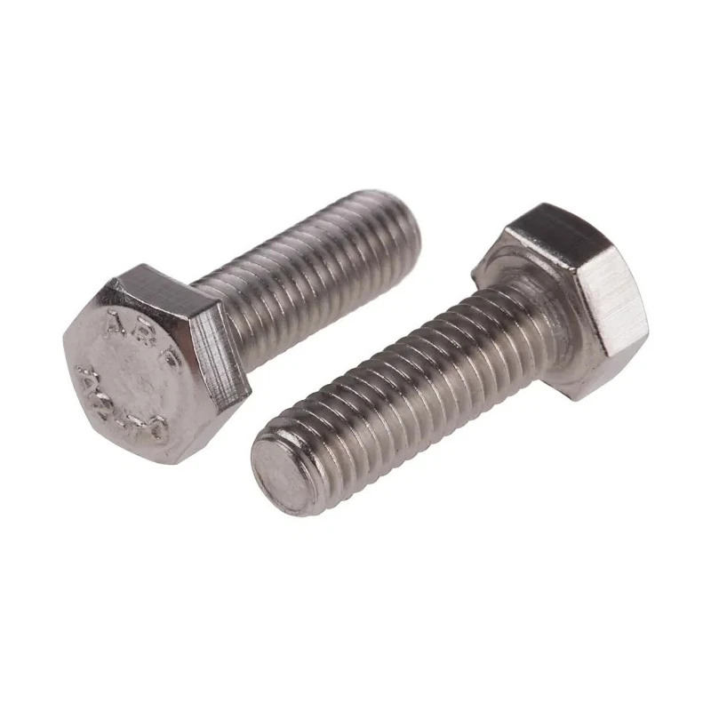 RS PRO Plain Stainless Steel Hex Bolt M5 x 16 mm 520-071