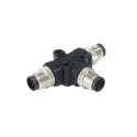 Bulgin Circular Connector Adapter M8 Female to 4-M8 Female, 30V, 3A, IP67 PXPPVC08TSFF04AFBBFB