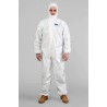 BioBlocked White Disposable Coverall Unisex L/XL 53.5 in Chest Size PS5657-2