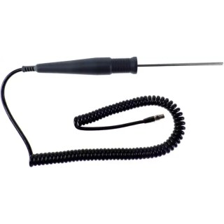 RS PRO PT100 Dome Liquid Temperature Probe, 100 mm Length, 4 mm Diameter, 50 °C Max PT100