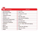 RS PRO Digital Thermometer Type E, T, K, N, S, J, R Probe Thermocouple 1 Input, 1370°C 204-8415