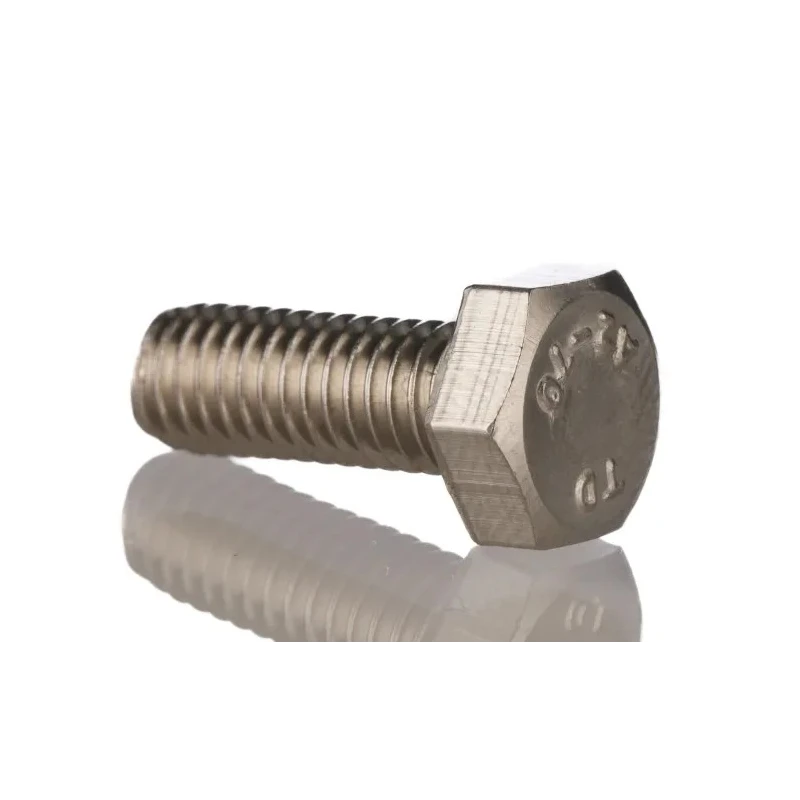 RS PRO Stainless Steel Hex Bolt M6 x 16 mm, DIN 933, A2 Type 304 Stainless Steel 520-122