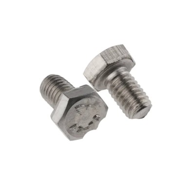 RS PRO Stainless Steel Plain Hex Bolt M6 x 10 mm DIN 933 520-116