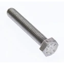 RS PRO Stainless Steel Hex Bolt M8 x 50 mm Grade 8.8 Plain Finish DIN 933 520-245