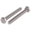 RS PRO Stainless Steel Hex Bolt M6 x 50 mm DIN 933 520-172