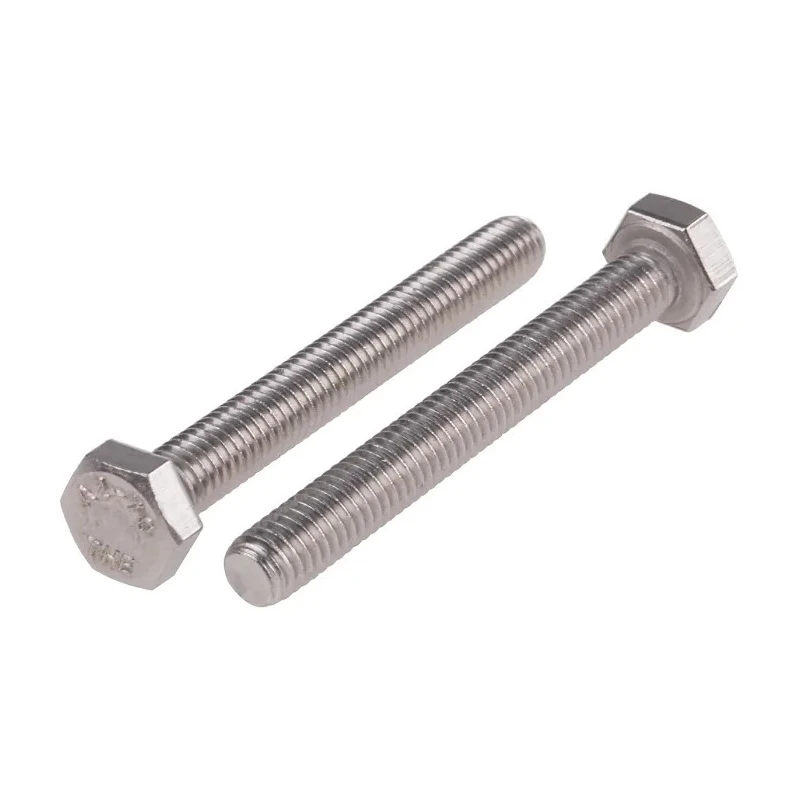 RS PRO Stainless Steel Hex Bolt M6 x 50 mm DIN 933 520-172
