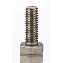 RS PRO Stainless Steel Hex Bolt M8 x 25 mm DIN 933 520-217