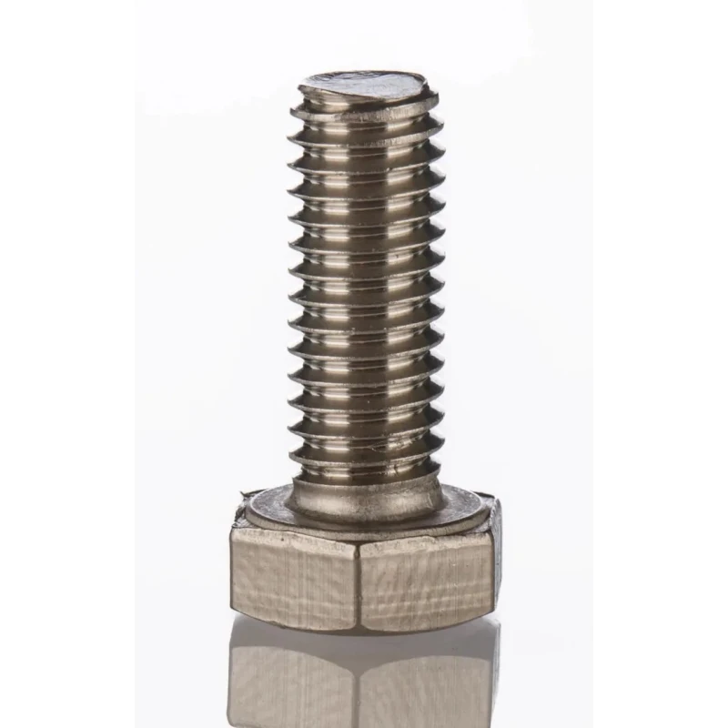 RS PRO Stainless Steel Hex Bolt M8 x 25 mm DIN 933 520-217