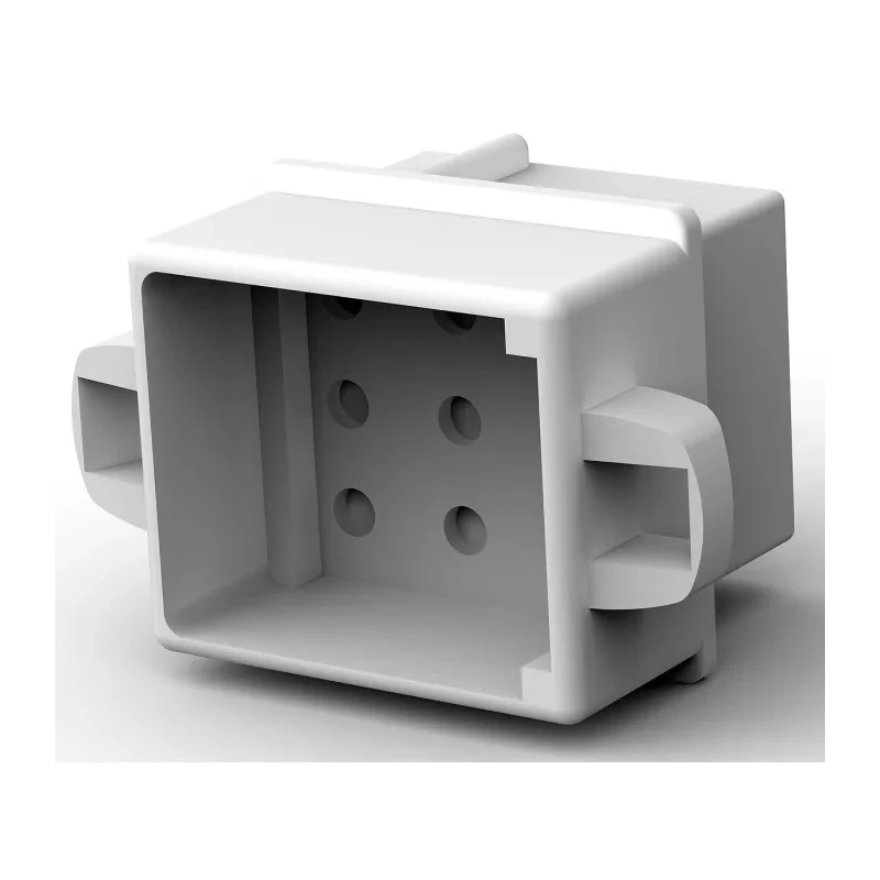 TE Connectivity Commercial MATE-N-LOK Pin Housing Panel Mount Female Connector Nylon 9 Pole, 250V AC 13A 1-480277-0