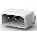 TE Connectivity Commercial MATE-N-LOK Series Straight Through Hole PCB Header, 3 Contacts, 5.08 mm Pitch, 1 Row 350210-1