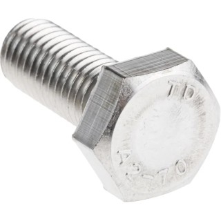 RS PRO Stainless Steel Hex Bolt M10 x 25 mm DIN 933 520-273