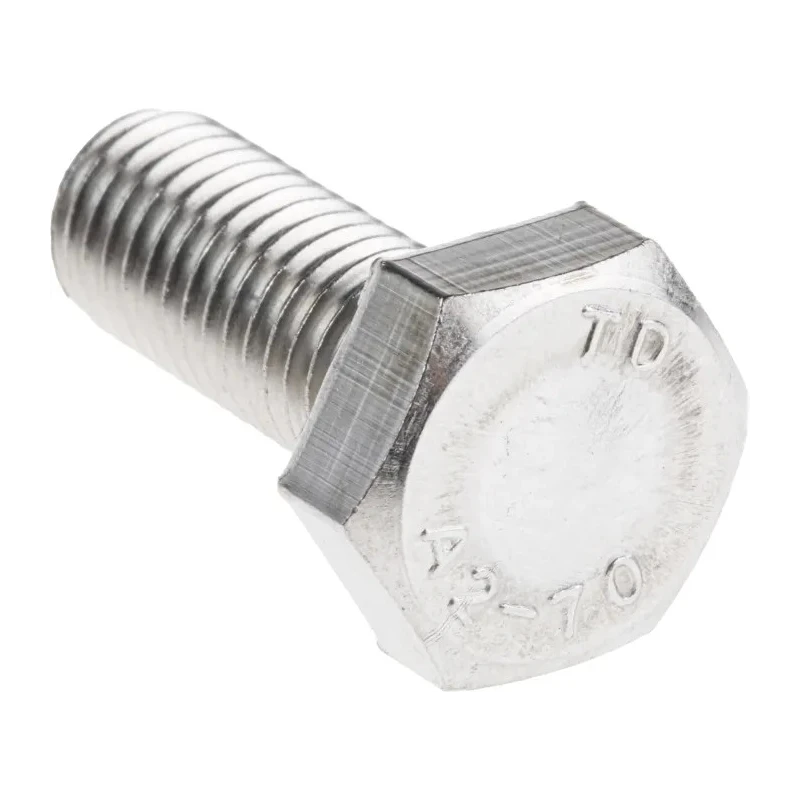 RS PRO Stainless Steel Hex Bolt M10 x 25 mm DIN 933 520-273