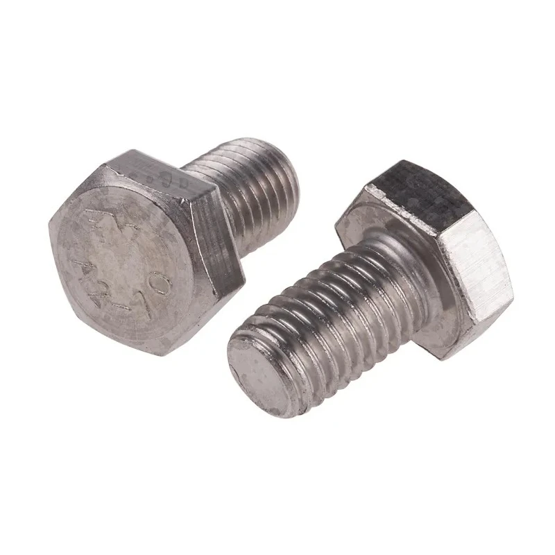 RS PRO Stainless Steel Hex Bolt M12 x 20 mm DIN 933 520-318